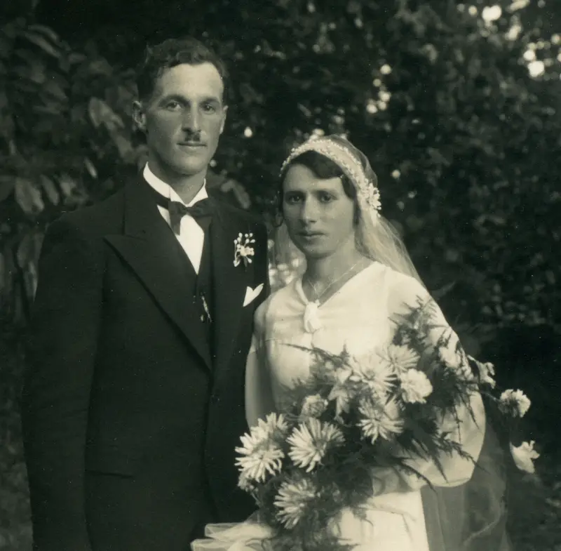 Mes Parents Louis et Jeanne en 1934